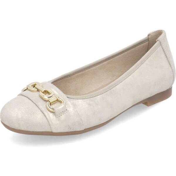 RIEKER Dámske baleríny REMONTE D0K10-90 zlatá S5 61788526