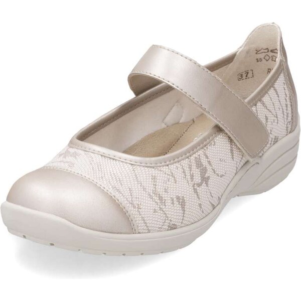 RIEKER Dámske baleríny REMONTE R7627-81 béžová S5 61788533