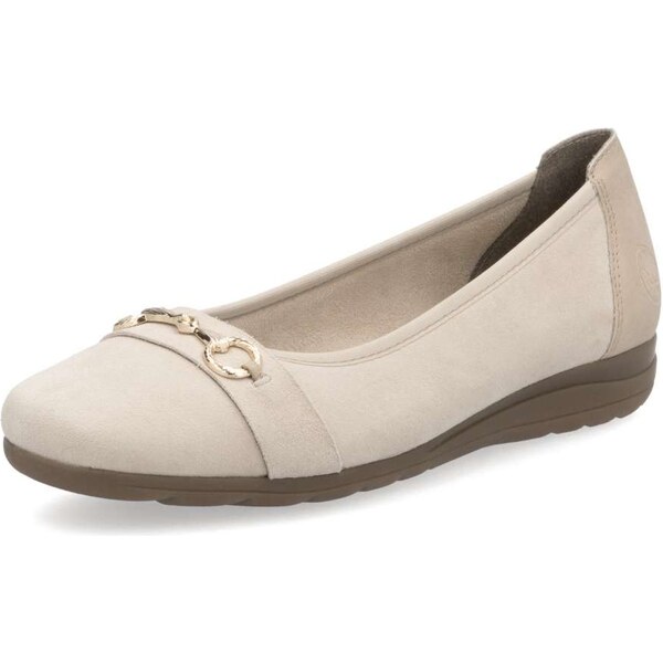 Dámske baleríny RIEKER L9360-60 béžová S5 61788543