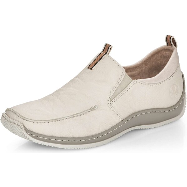 Dámske mokasíny RIEKER L1779-60 béžová S5 29374204