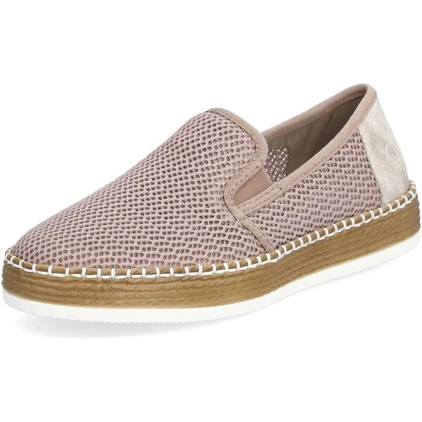 Dámske mokasíny RIEKER L7873-31 ružová S5 50261014