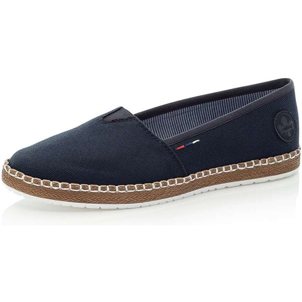 Dámske mokasíny RIEKER M2278-14 modrá S5 22086127