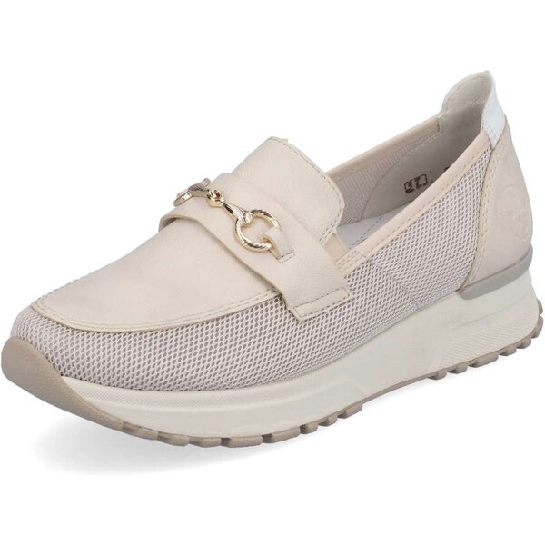 Dámske mokasíny RIEKER N7455-60 béžová S5 37628806
