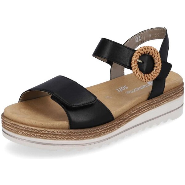 RIEKER Dámske sandále REMONTE D0Q52-00 čierna S6 39283648