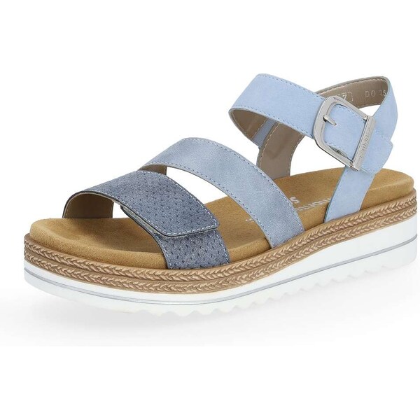 RIEKER Dámske sandále REMONTE D0Q55-12 modrá S5 48932433