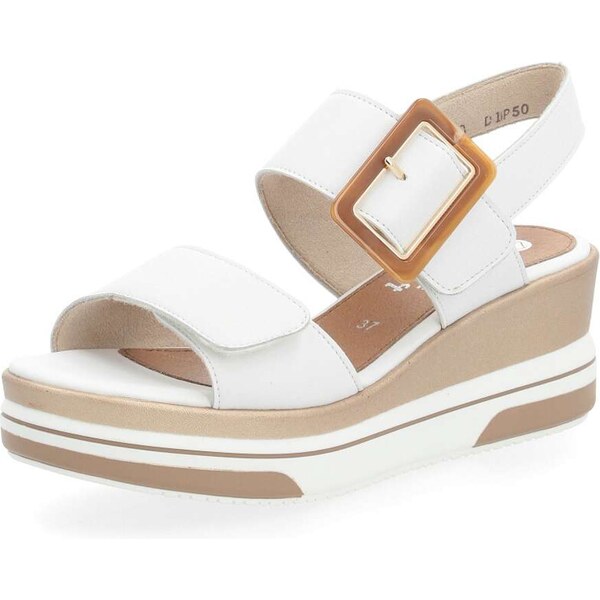 RIEKER Dámske sandále REMONTE D1P50-80 biela S5 49936282