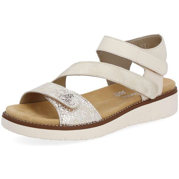 RIEKER Dámske sandále REMONTE D2050-61 béžová S5 55393458