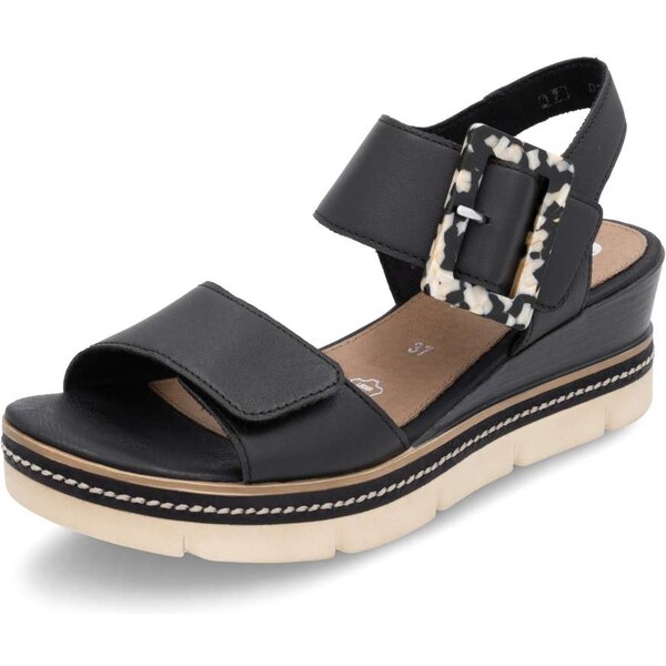 RIEKER Dámske sandále REMONTE D2L53-00 čierna S6 61788671