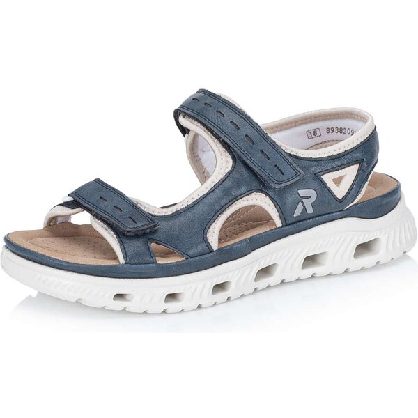 Dámske sandále RIEKER 64066-14 modrá S6 50190263