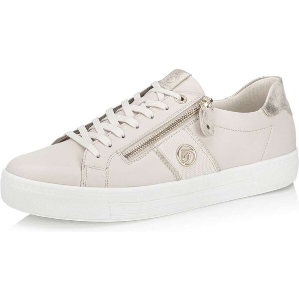 RIEKER Dámske tenisky REMONTE D0919-60 béžová S6 61788747