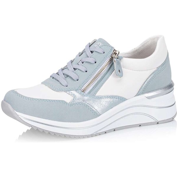 RIEKER Dámske tenisky REMONTE D0T01-12 modrá S5 61788760