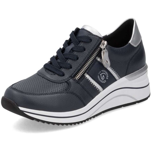 RIEKER Dámske tenisky REMONTE D0T04-14 modrá S6 61788761