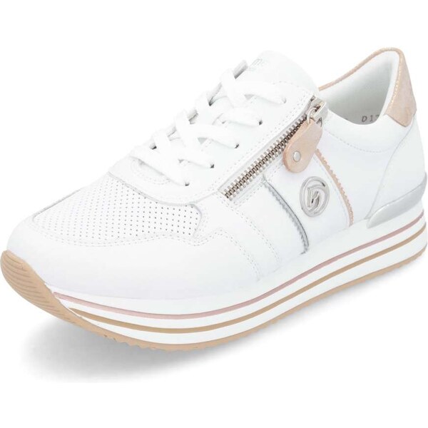 RIEKER Dámske tenisky REMONTE D1327-81 biela S5 61788773