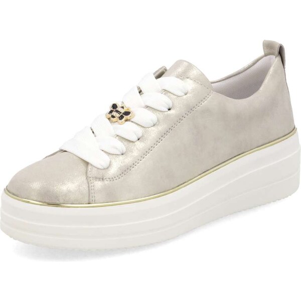 RIEKER Dámske tenisky REMONTE D1C03-60 zlatá S5 61788775