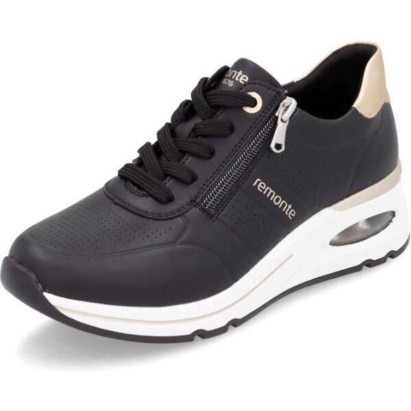 RIEKER Dámske tenisky REMONTE D2H01-03 čierna S5 61788831