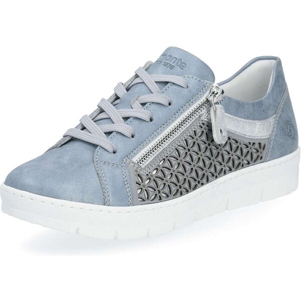 RIEKER Dámske tenisky REMONTE D5830-12 modrá S5 48764324