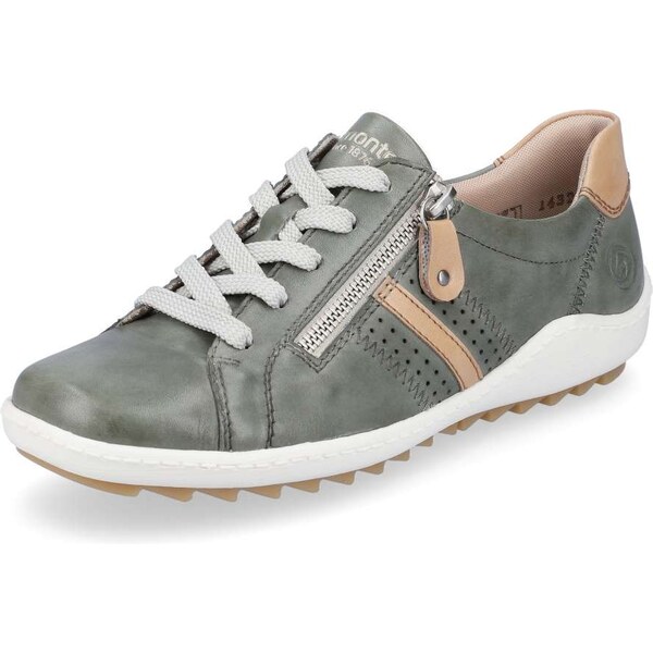 RIEKER Dámske tenisky REMONTE R1432-52 zelená S6 37571125