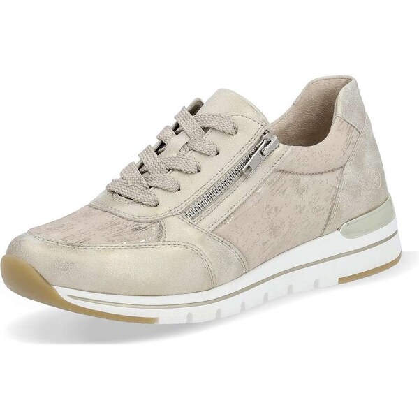 RIEKER Dámske tenisky REMONTE R6700-61 béžová S6 48764344