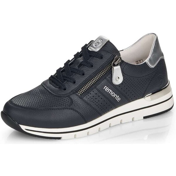 RIEKER Dámske tenisky REMONTE R6705-14 modrá S6 29374346