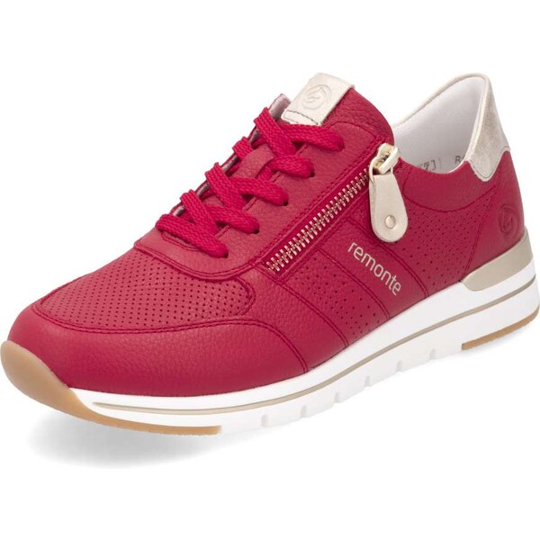 RIEKER Dámske tenisky REMONTE R6705-33 červená S6 61788855