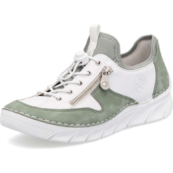 Dámske tenisky RIEKER 55064-52 zelená S5 61788884