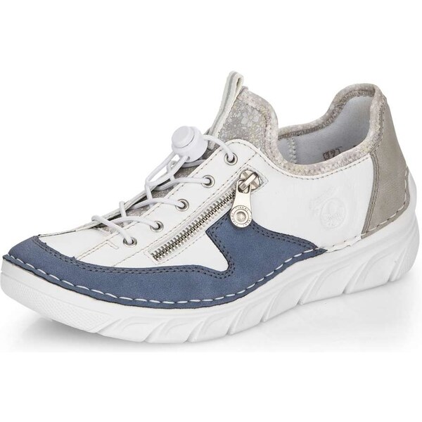 Dámske tenisky RIEKER 55064-80 biela S5 48764361