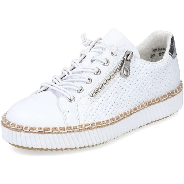 Dámske tenisky RIEKER M2940-80 biela S6 52175446