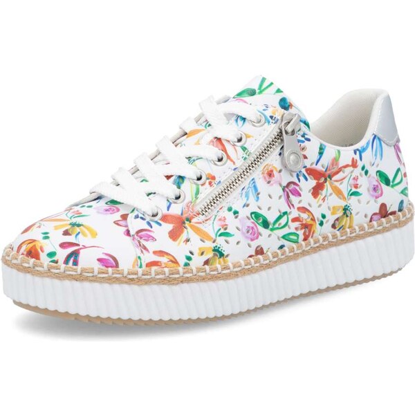 Dámske tenisky RIEKER M2946-80 biela S5 61788925