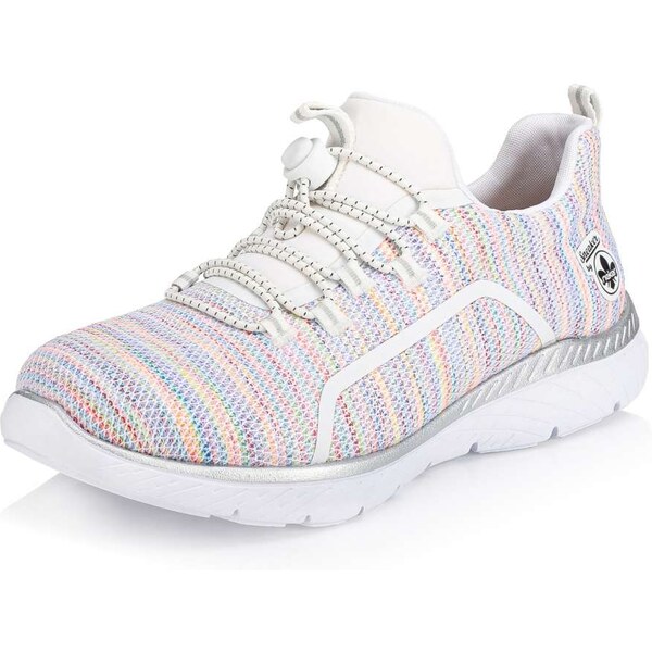 Dámske tenisky RIEKER M5070-90 biela S5 54722726