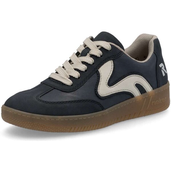 Dámske tenisky RIEKER M5512-15 modrá S6 61788933