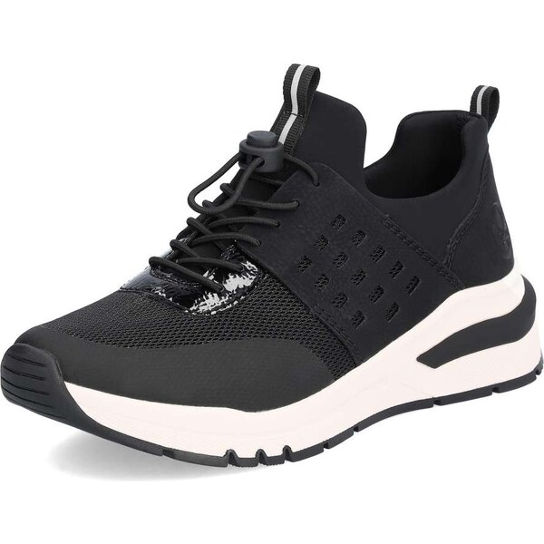 Dámske tenisky RIEKER M6651-00 čierna S6 48764390