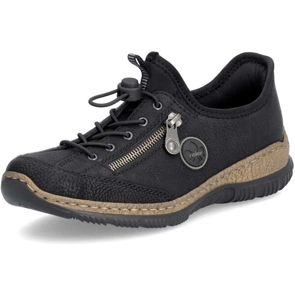 Dámske tenisky RIEKER N3267-01 čierna W5 55294309