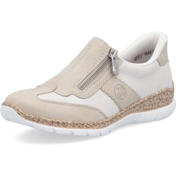 Dámske tenisky RIEKER N42G5-60 béžová S5 61788966