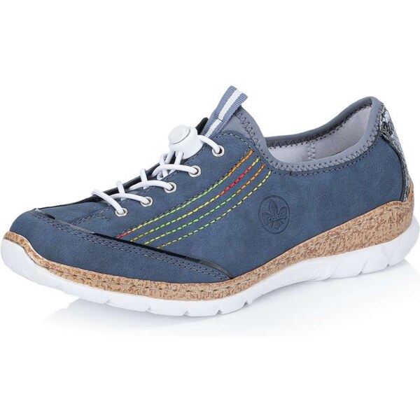 Dámske tenisky RIEKER N42T0-14 modrá S5 37507575