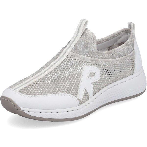 Dámske tenisky RIEKER N5554-81 biela S5 38064911