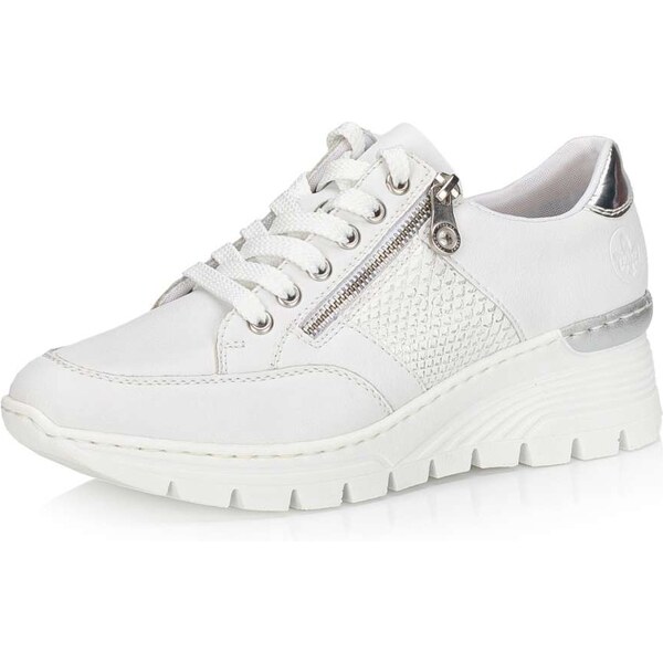 Dámske tenisky RIEKER N8322-80 biela S5 29374412