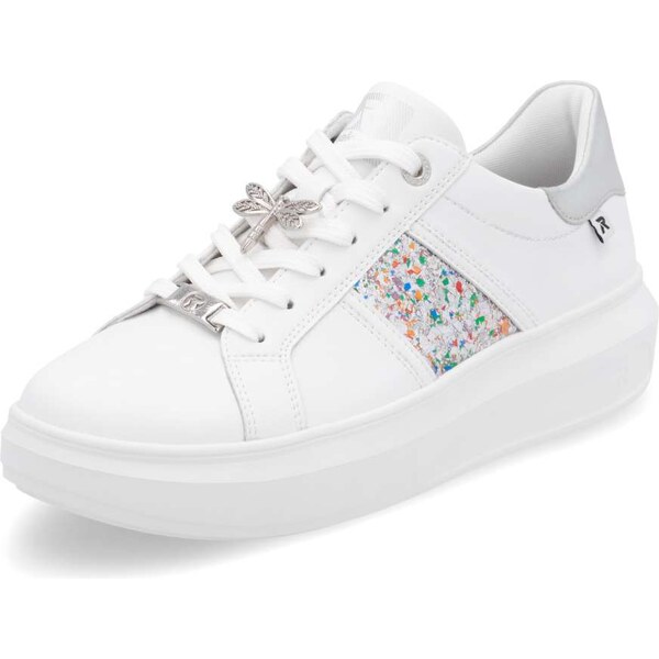 Dámske tenisky RIEKER W1202-83 biela S5 61789029