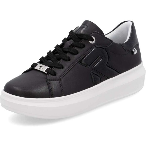 Dámske tenisky RIEKER W1204-01 čierna S5 61789030