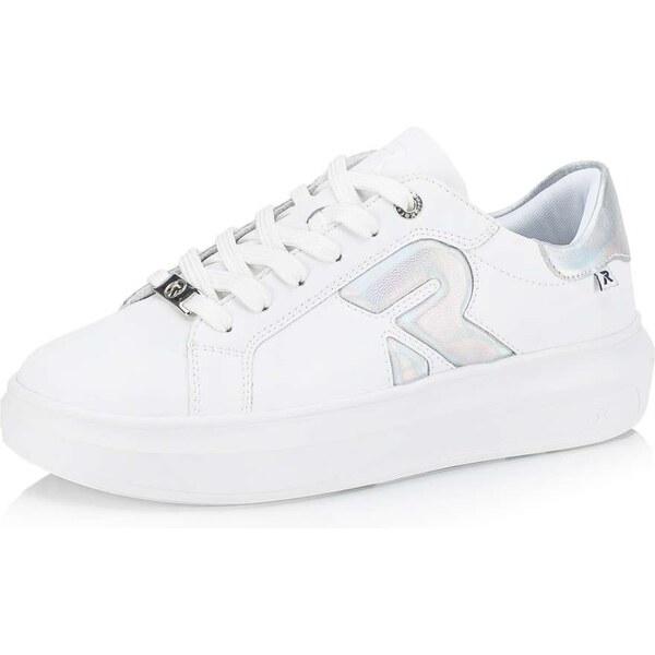 Dámske tenisky RIEKER W1204-82 biela S5 61789031