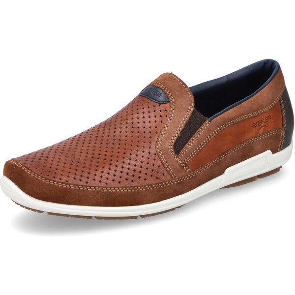 Pánske mokasíny RIEKER 09055-22 hnedá S5 39363861