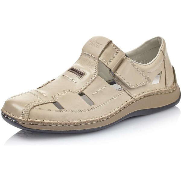 Pánske sandále RIEKER 05284-60 béžová S6 15564261