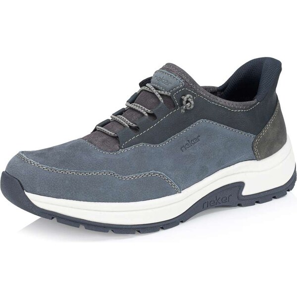 Pánske poltopánky RIEKER 11055-14 modrá S5 61789191