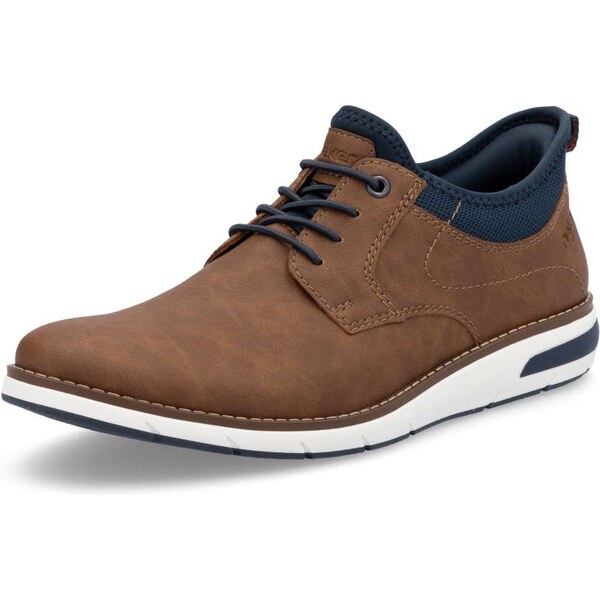 Pánske poltopánky RIEKER 11357-24 hnedá S6 61789193