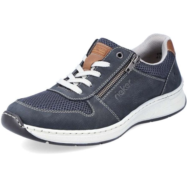 Pánske poltopánky RIEKER 14300-14 modrá S6 48764495