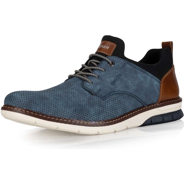 Pánske poltopánky RIEKER 14450-14 modrá S6 29374442