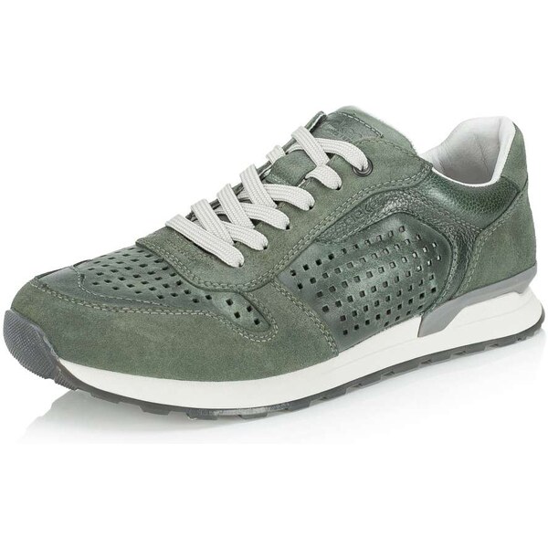 Pánske poltopánky RIEKER U0312-52 zelená S5 61789326