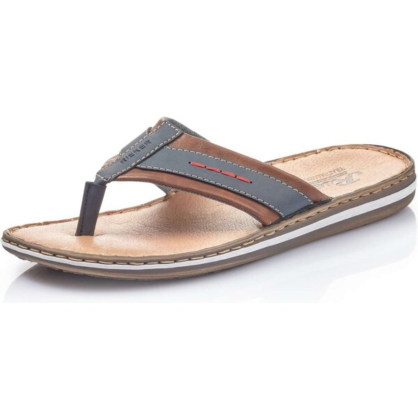 Pánske žabky RIEKER 21072-14 modrá S5 15566104