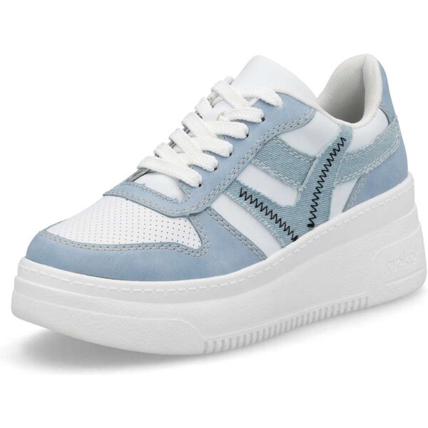 Dámske tenisky RIEKER M7815-10 modrá S5 61789768