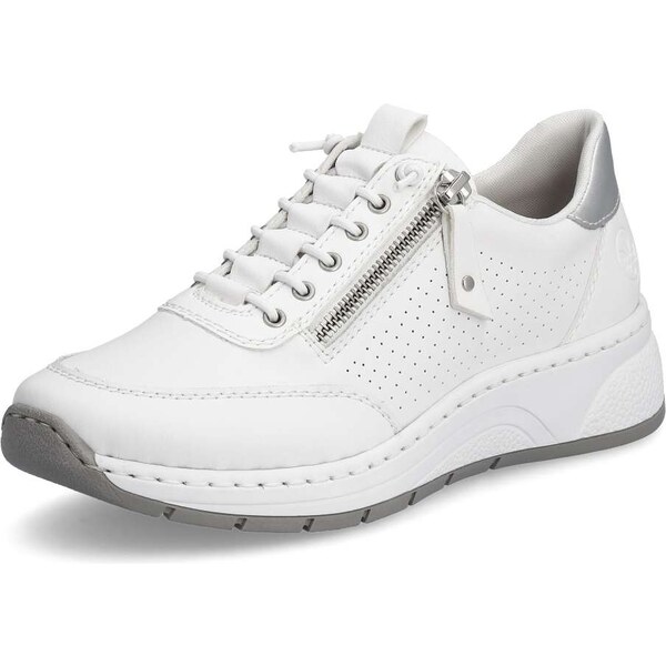 Dámske tenisky RIEKER N6500-80 biela S5 48880088