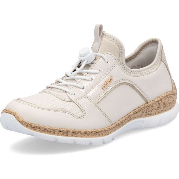 Dámske tenisky RIEKER N42F0-60 béžová S5 61802066